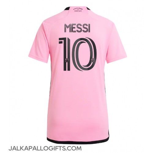 Inter Miami Lionel Messi #10 Kotipaita Naiset 2024-25 Lyhythihainen